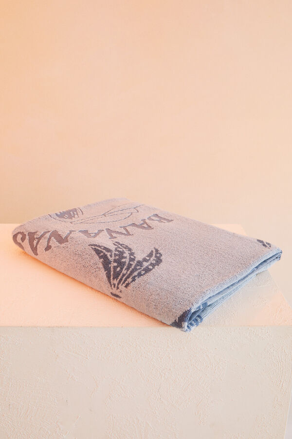 Women'secret Toalla playa 100% algod&oacute;n Snoopy estampado