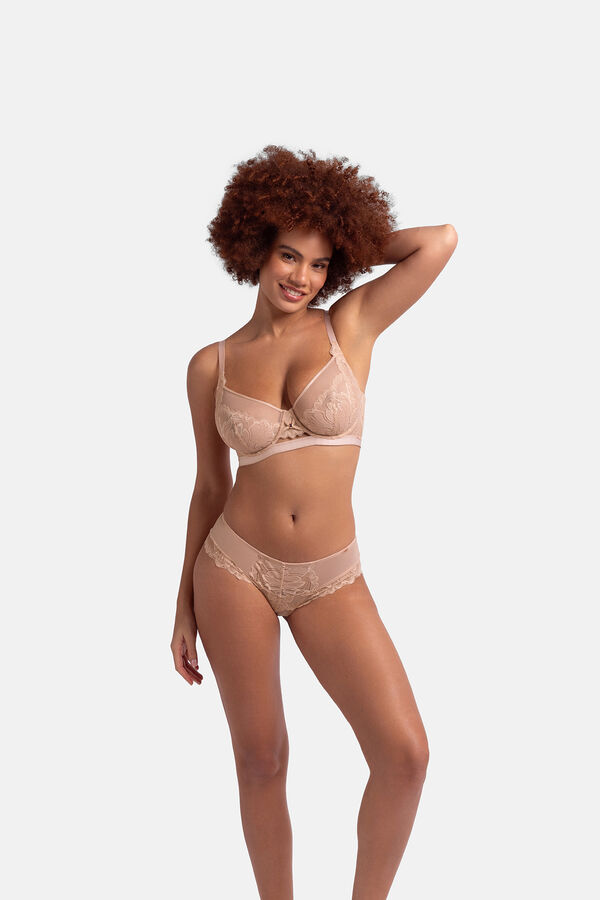 Dorina Suti&atilde; com enchimento sem com aro rosa