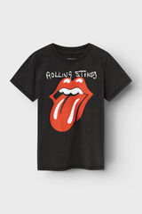 Name it Camisola de manga curta de Rolling Stones preto
