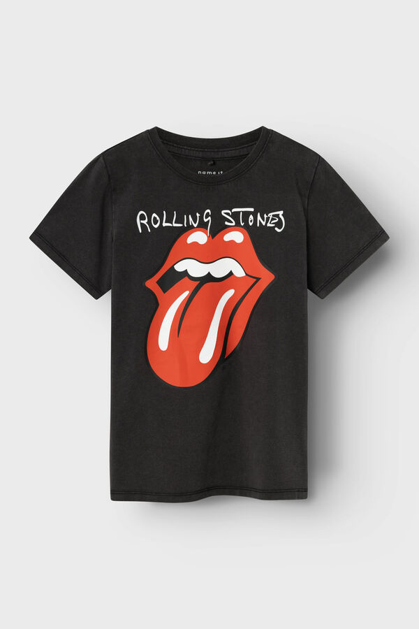 Name it Camisola de manga curta de Rolling Stones preto