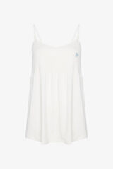 Penti Camiseta de pijama premam&aacute; lactancia tirantes blanca marfil