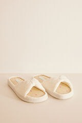 Women'secret T&ecirc;nis casa bordado branco cinzento