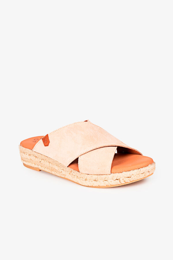 Popa Sandalia plataforma beige