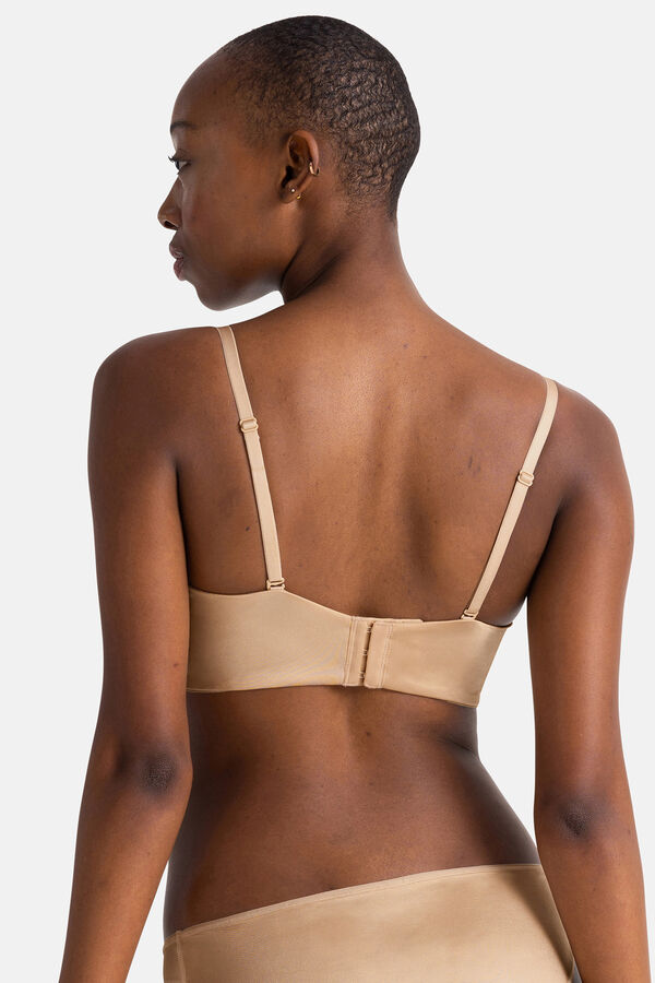 Dorina Sujetador demi con relleno fino Sublime Sculpt beige
