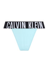 Calvin Klein Tanga de tiro alto logo Calvin Klein azul azul
