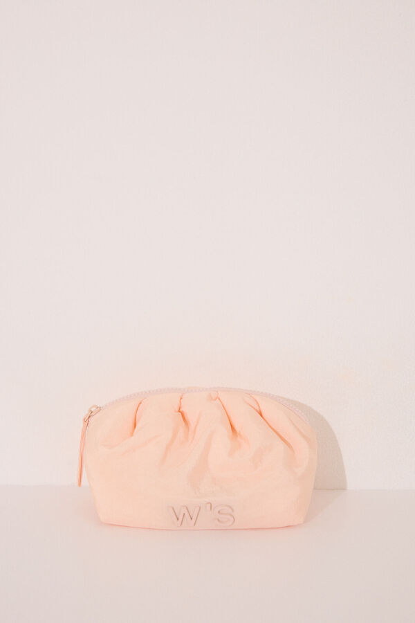 Women'secret N&eacute;cessaire de nylon laranja m&eacute;dia vermelho