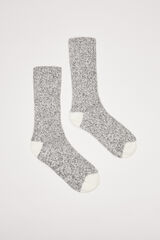 Women'secret Calcetines textura gris gris