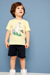 Womensecret T-shirt de menino com divertido print estampado