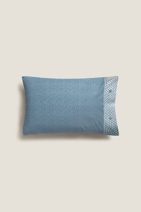 Textura Fronha, Conjunto Patchwork azul