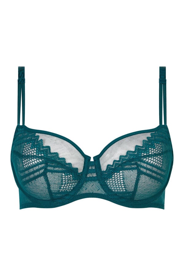 Passionata Soutien com aros muita cobertura Rodeo azul