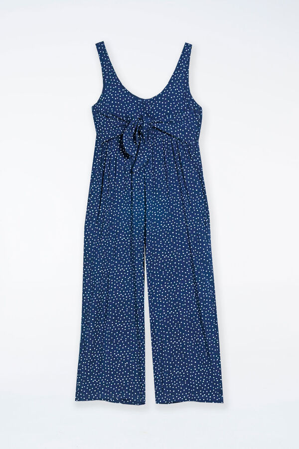 Ohma! Mono maternity lactancia estampado azul