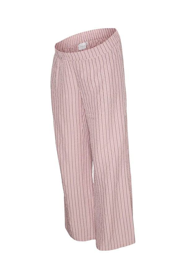 Mamalicious Cal&ccedil;a comprida maternidade rosa