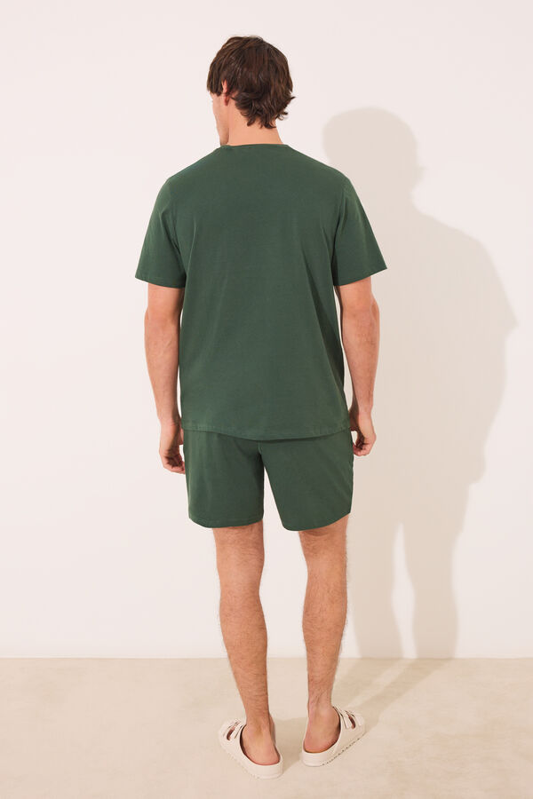 Women'secret Pijama c&aacute;qui claro do Snoopy bege