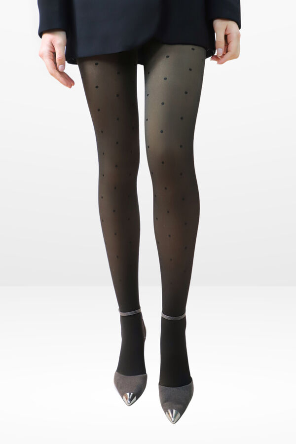 Ivette Bridal Panty Opac Doble Capa 85Dn Velvet Fantasy estampado