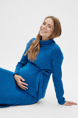 Mamalicious Top de punto, doble funci&oacute;n  azul