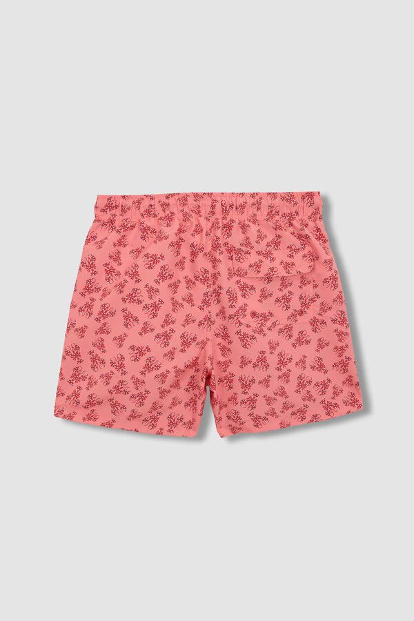 Gocco Ba&ntilde;ador padre estampado langosta rosa coral
