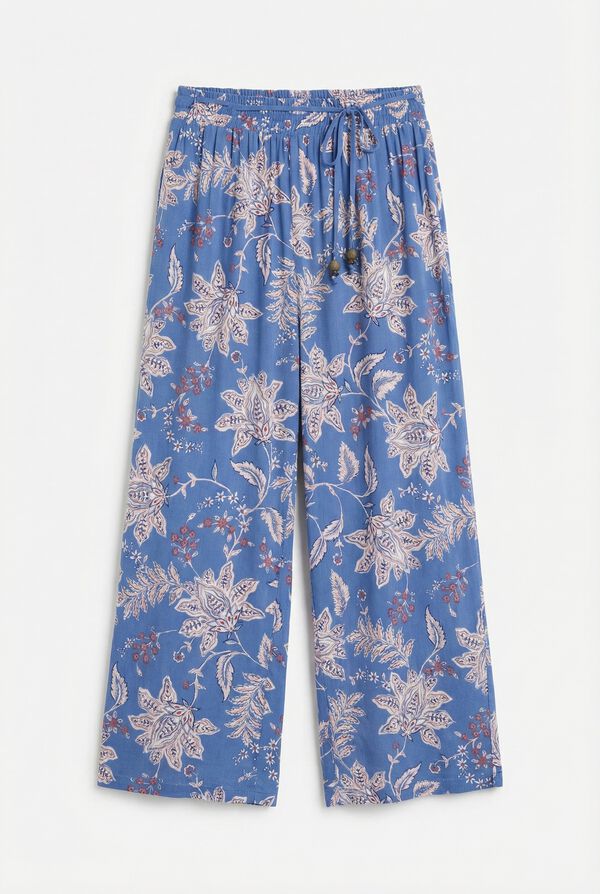 Women'secret Cal&ccedil;a capri estampada azul azul