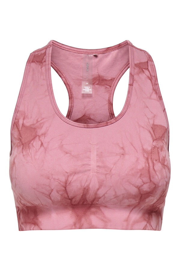 Only Play Calvin Klein pink logo padded bra rosa