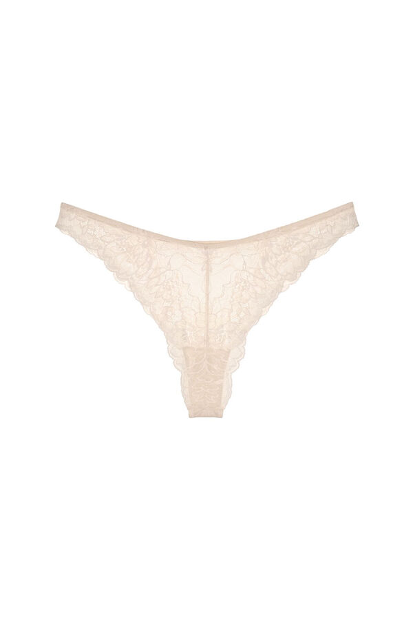 Triumph Amourette Charm Highleg Brazilian bege