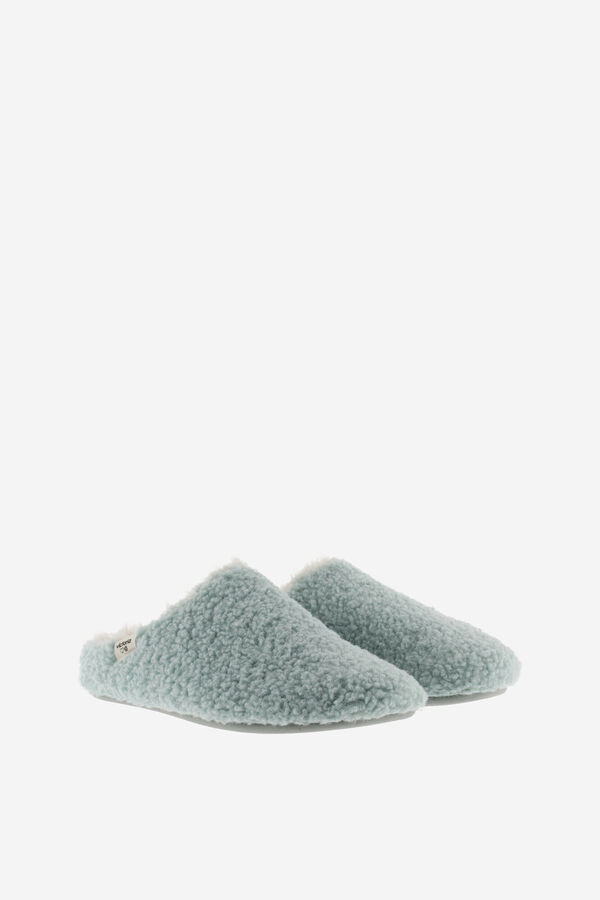 Victoria Chinelos de quarto Norte feltro verde