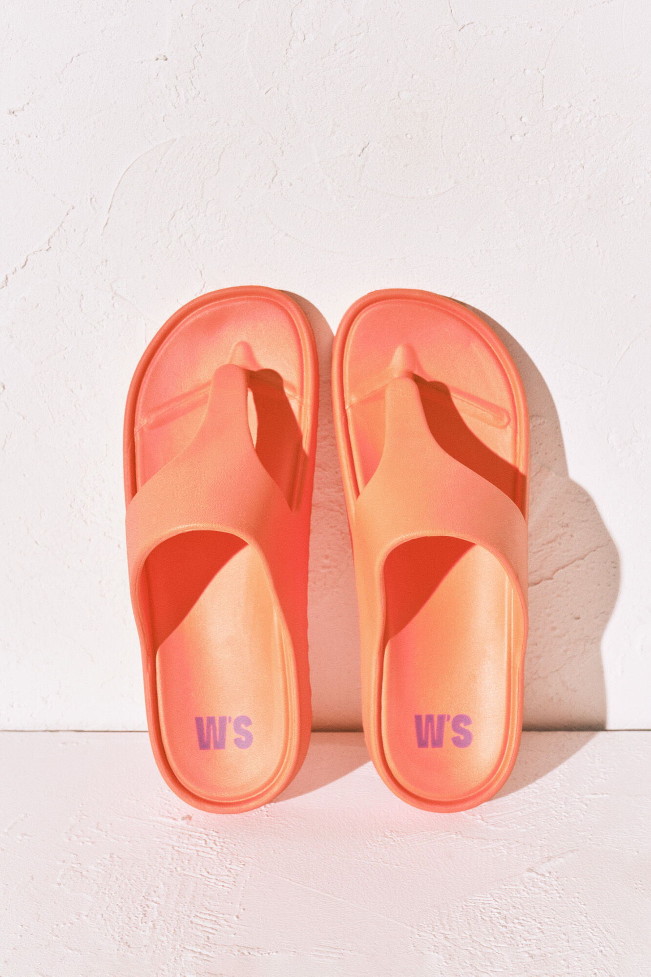 Women'secret Chinelos de borracha EVA laranja