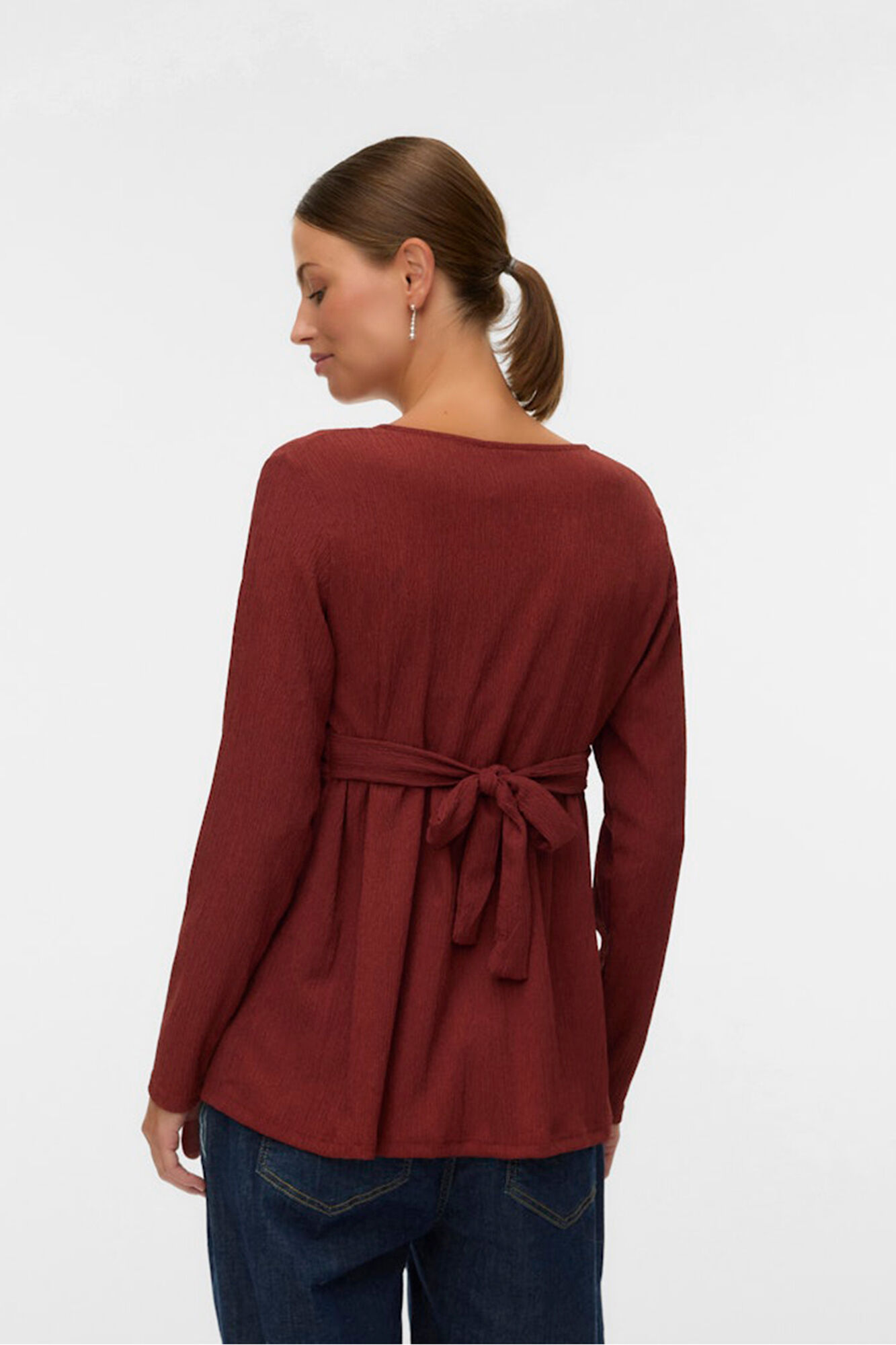 Mamalicious Top manga larga maternity y lactancia 