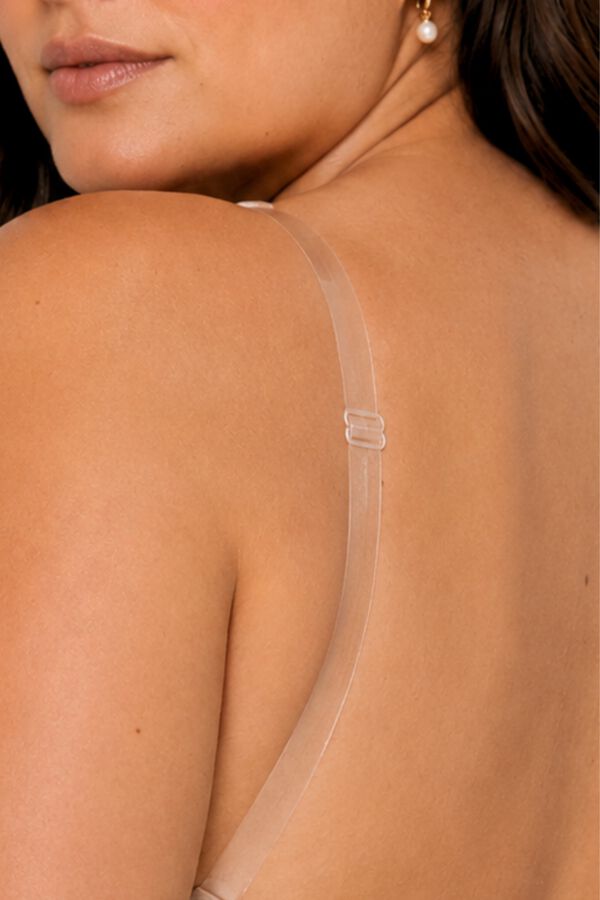 Ivette Bridal Body cueca push-up efeito segunda pele camel