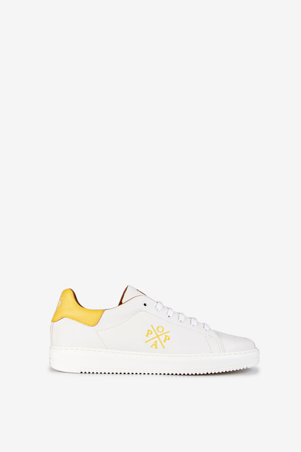 Popa Zapatillas Alcaraz unicolor amarillo amarillo