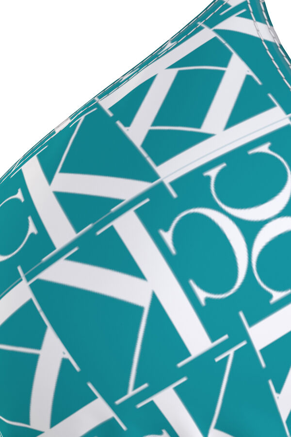 Calvin Klein Parte De Arriba De Bikini De Triángulo estampado