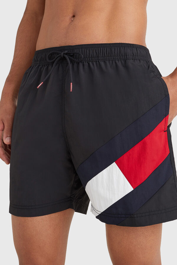 Tommy Jeans Bañador de hombre Tommy Hilfiger preto