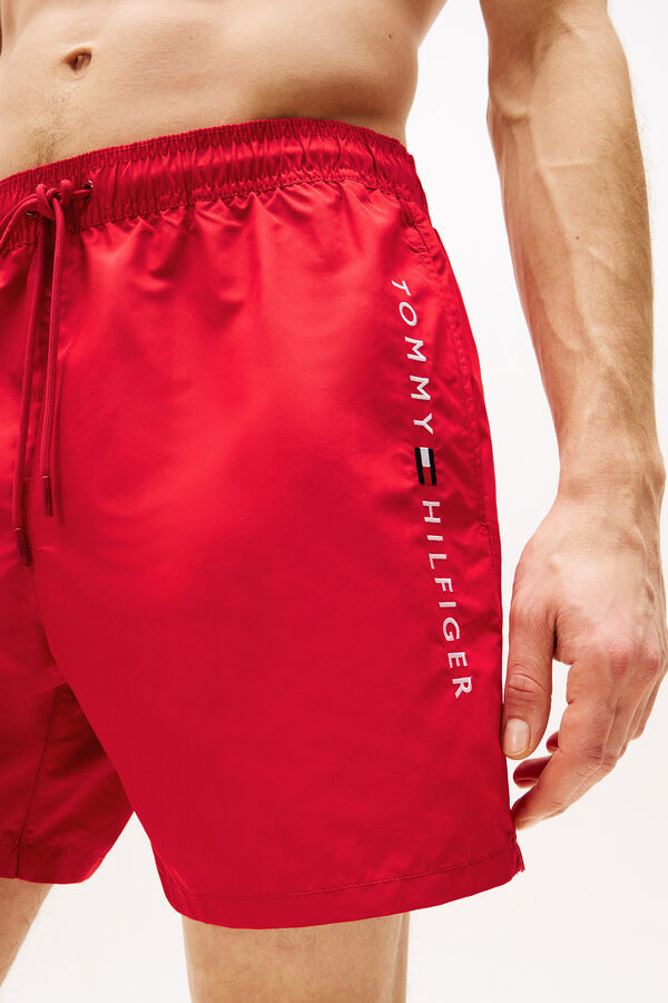 Tommy Jeans Maiô de comprimento médio vermelho