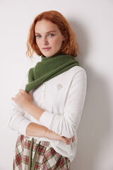 Women'secret Camiseta manga larga 100% algodón marfil marfil