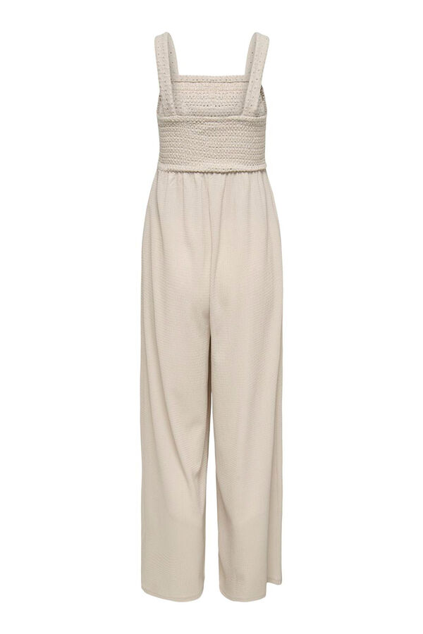 Only Maternity Mono largo maternity fruncido gris