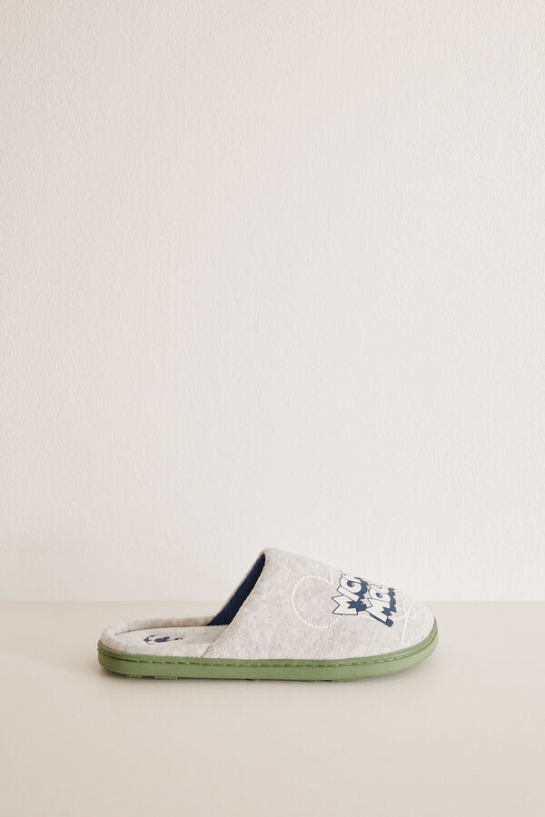 Women'secret Chinelos de quarto casa Mickey Mouse cinzento