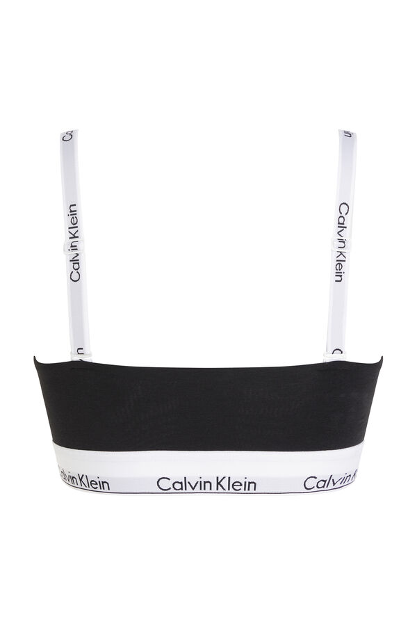 Calvin Klein Corpi&ntilde;o sin tirantes - Modern Cotton negro