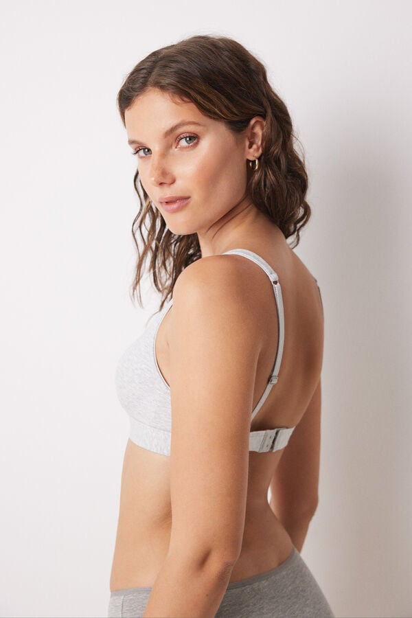 Women'secret LOVELY soutien triangular halter cinzo cinzento