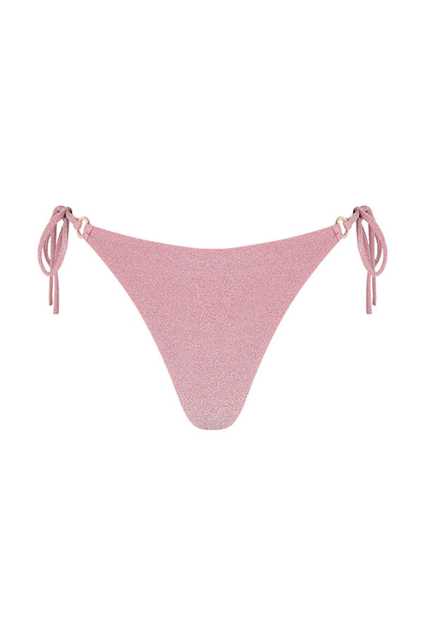 Women'secret Braga bikini tanga rosa brillo rosa