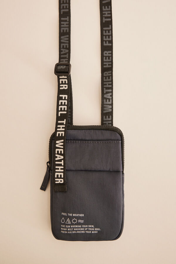 Women'secret Funda m&oacute;vil nylon gris gris