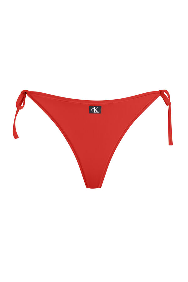 Calvin Klein Braga de bikini lazada rojo
