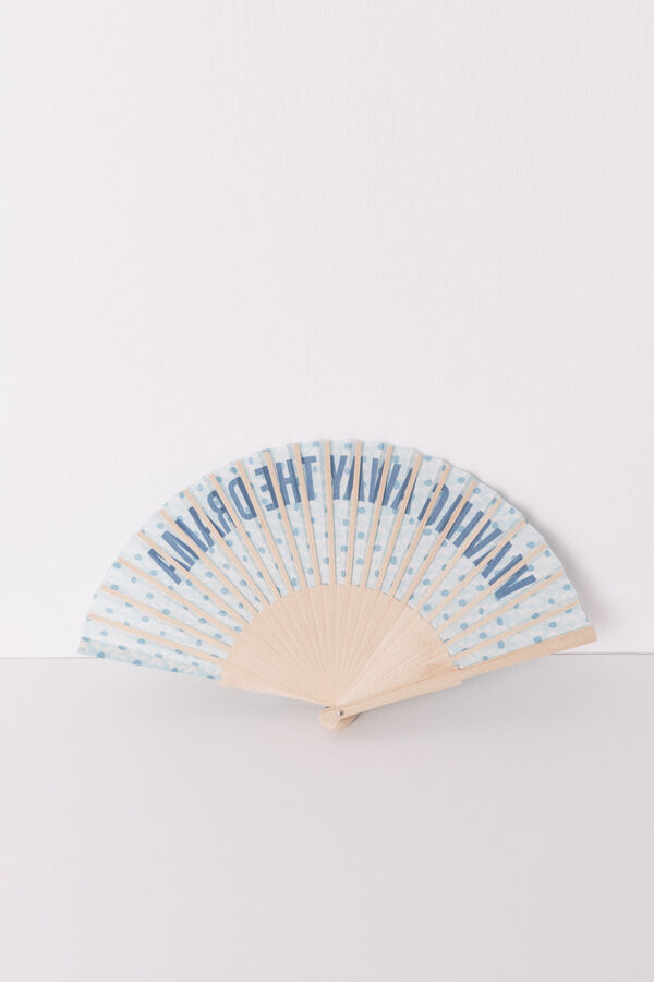 Women'secret Ventilador azul verde