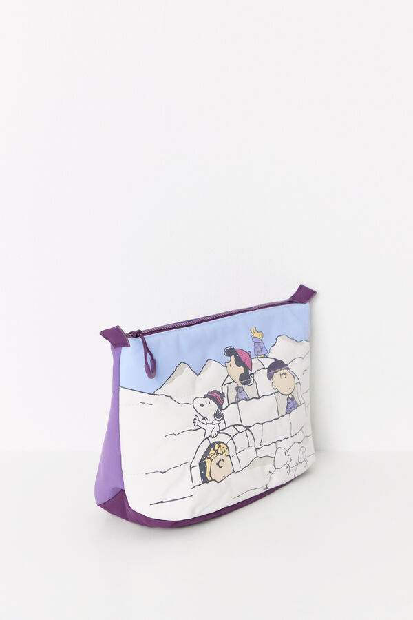 Women'secret Neceser grande rectangular Snoopy marfil