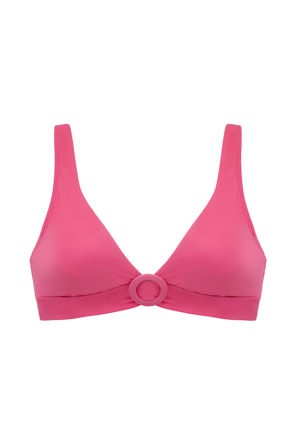 Dorina Top de bikini halter maternidad rosa