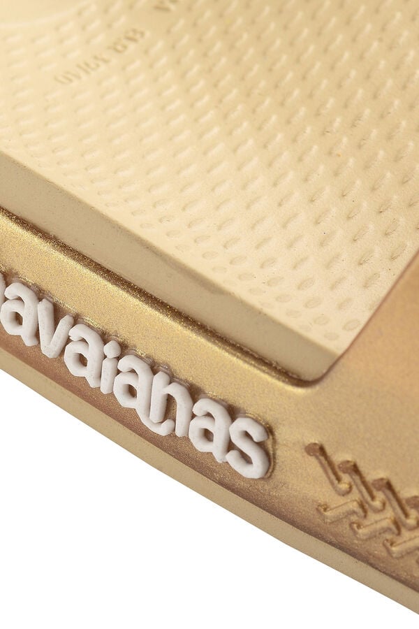 Havaianas Chanclas Havaianas Slide Classic Metallic amarillo