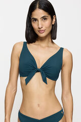 Triumph Top de bikini con aro azul
