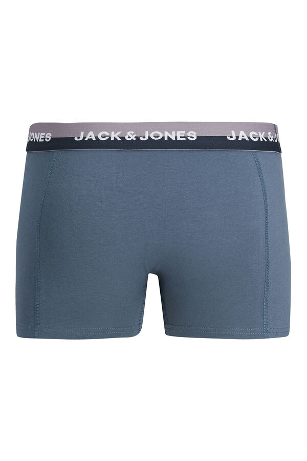 Jack & Jones Pack 3 b&oacute;xers cortos negro