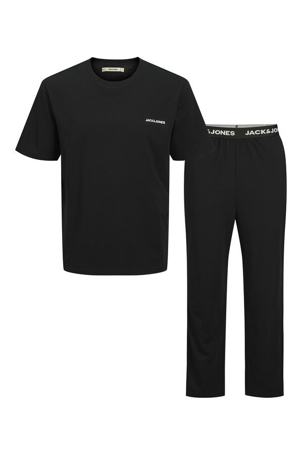 Jack & Jones Pack camiseta y pantal&oacute;n negro