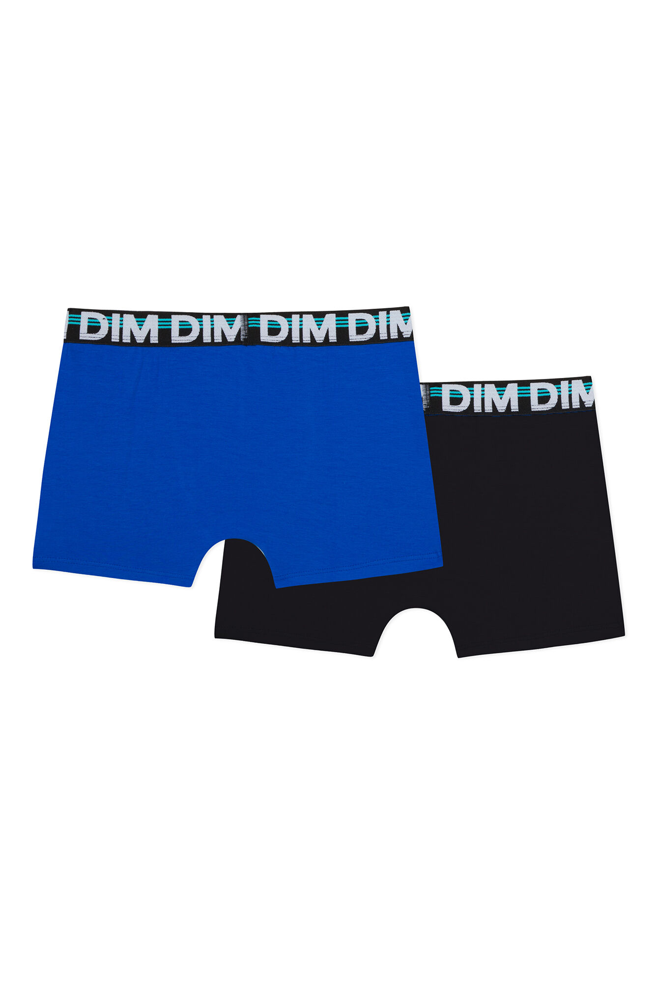 DIM Pack de 2 b&oacute;xer de ni&ntilde;o de algod&oacute;n el&aacute;stico