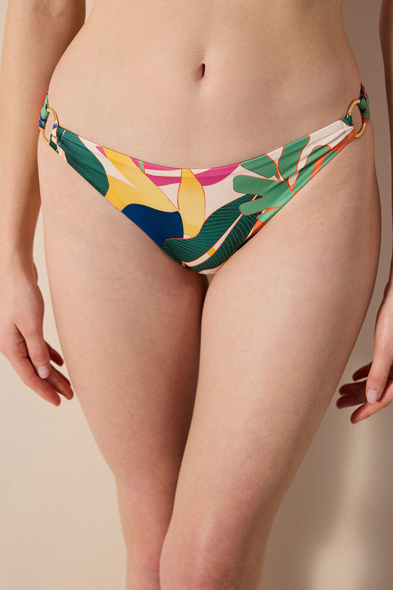 Penti Top de biqu&iacute;ni estampado de flores