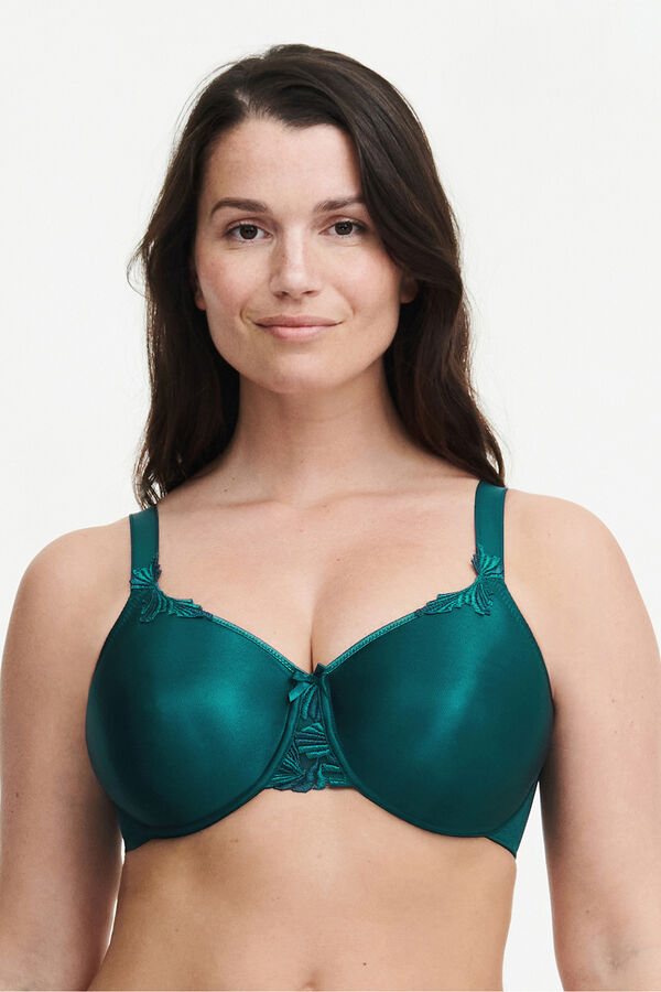 Chantelle Tanga de renda Intrinsic azul