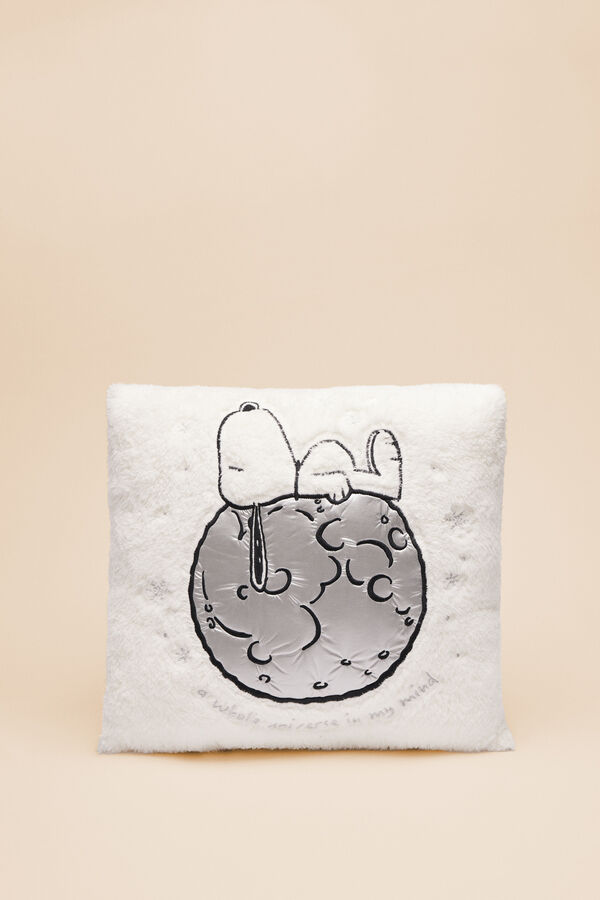 Women'secret Coj&iacute;n Snoopy luna marfil